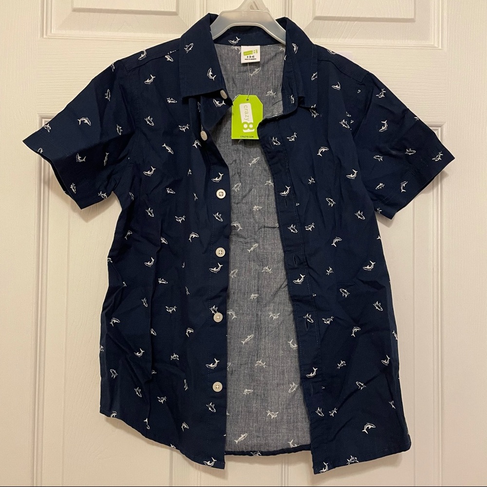Crazy 8 boy’s button up shirt - Picture 5 of 5